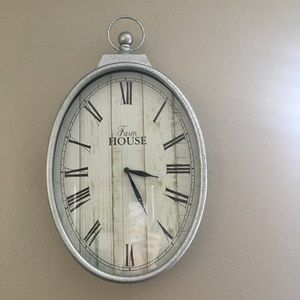Farmhouse clock
